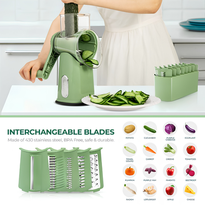 Camune™ Rotary Cheese Grater with Handle