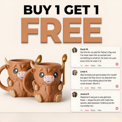 Camune™ Cow Ice Cream Pint Holder