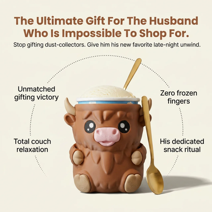 Camune™ Cow Ice Cream Pint Holder